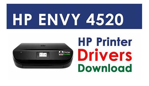 HP ENVY 4520 e-All In One Printer Driver Free Download