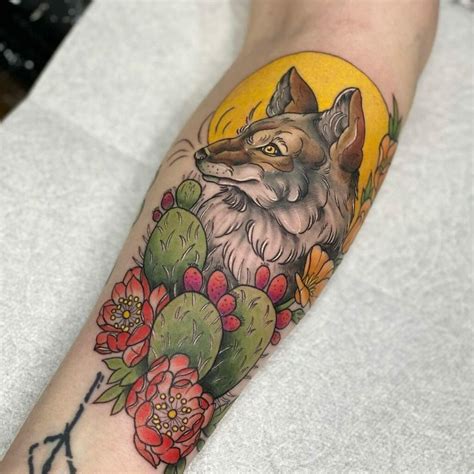 Coyote Symbolism Simple Tattoos Cool Tattoos Coyote Tattoo Coyote