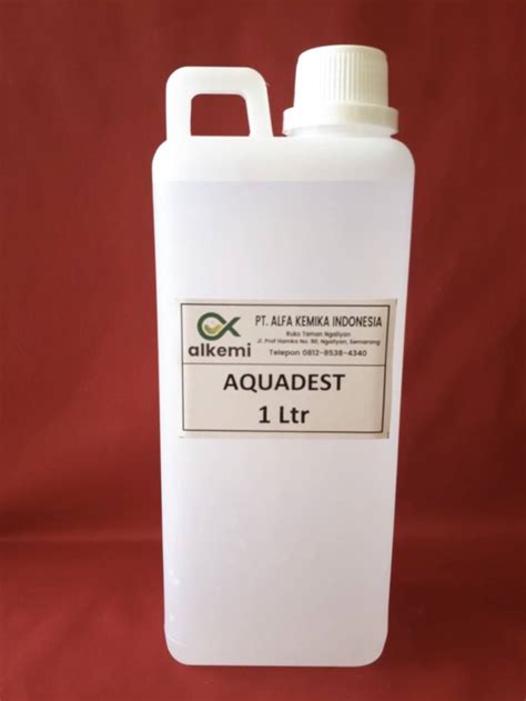 Supplier Aquades Jual Bahan Kimia Alkemi