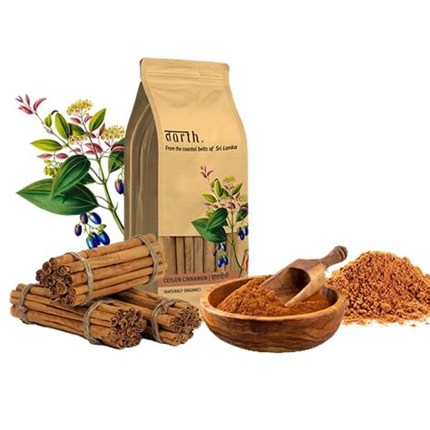 Tarth Organic Ceylon Cinnamon Powder True Cinnamon Powder Sourced
