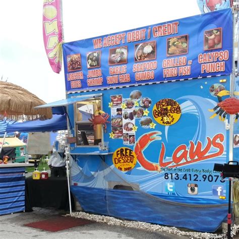Claws Mobile Eateries Tampa Roaming Hunger