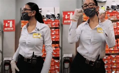 captan a guapa empleada de coppel bailando sexy la gerente la despide por celos video