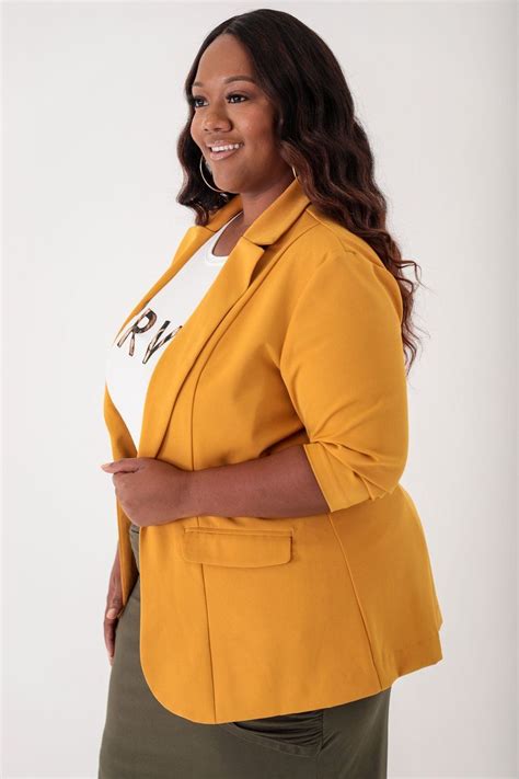 Kin By Kristine Blogger Trendy Curvy Launches Clothing Line Mustard