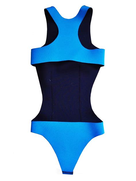 Bondi Suit Lagoon X Black Reversible High Quality Neoprene Swimwear Neoprene Swimwear