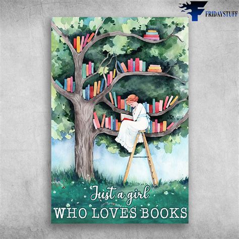 Just A Girl Who Loves Books Girl And Book Tree Fridaystuff