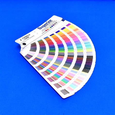 Pantone Superior Printing Ink Formula Guide Sold Uncoated