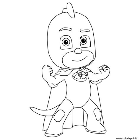 Coloriage pyjamasques gluglu à imprimer sur coloriages info. Coloriage Gluglu Pyjamasques Disney Dessin Pyjamasques à ...