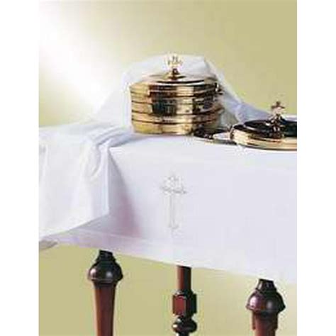 Communion Table Cloth And Element Cover Set Latin Cross Set Of 2