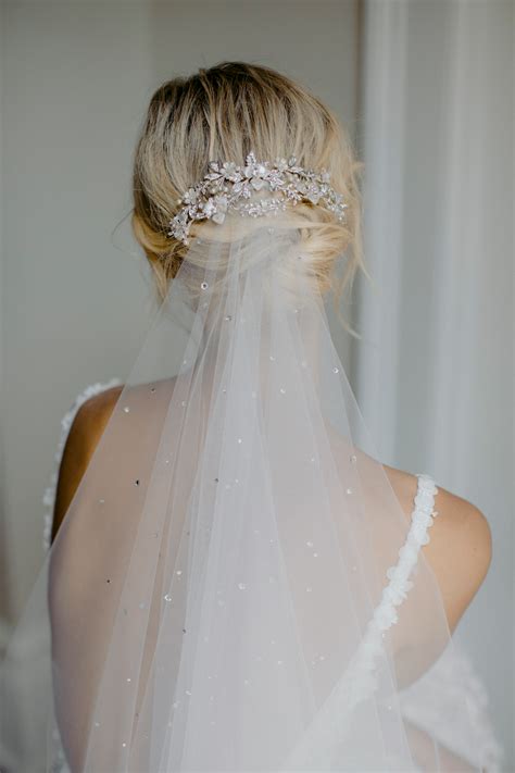 Wedding Veils With Crystals For The Enchanted Bride Tania Maras
