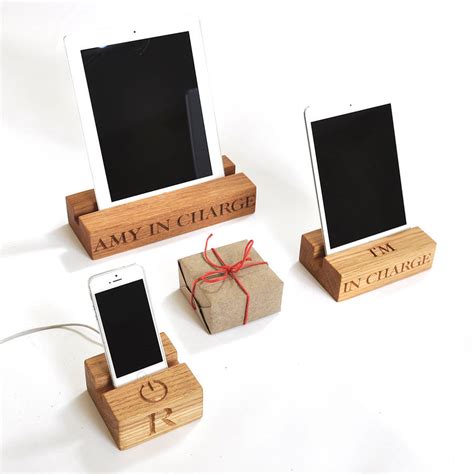 Oak Stand For Iphone By The Oak And Rope Company