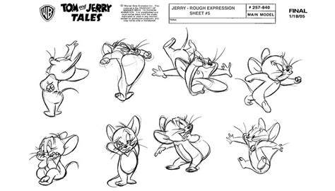 Tom And Jerry Character Sheet