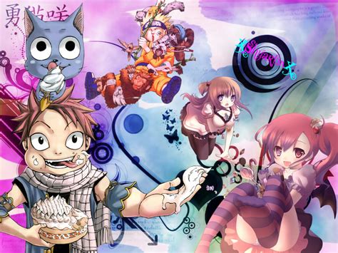 Anime Mix Wallpaper By Xshyartinx On Deviantart