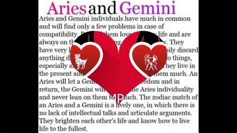 Marriage Comapatibility In Between Aries Man And Gemini Woman Youtube