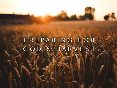 Preparing For God's Harvest | Faith Community Baptist Church (FCBC) Singapore