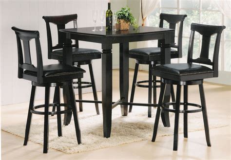 Shop the finest dining room furniture from the comfort of your home. Square Pub Table Set - Small Dining Set in Traditional ...