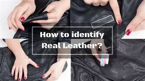 How Way To Identify Real Leather Jacket Youtube