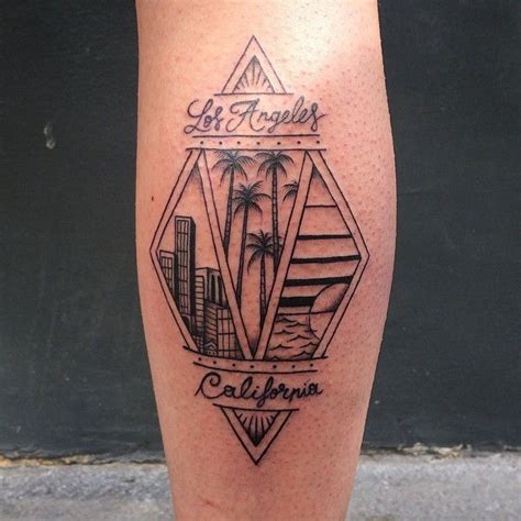 Love For California Tattoo California Tattoo Travel Tattoo Tattoos
