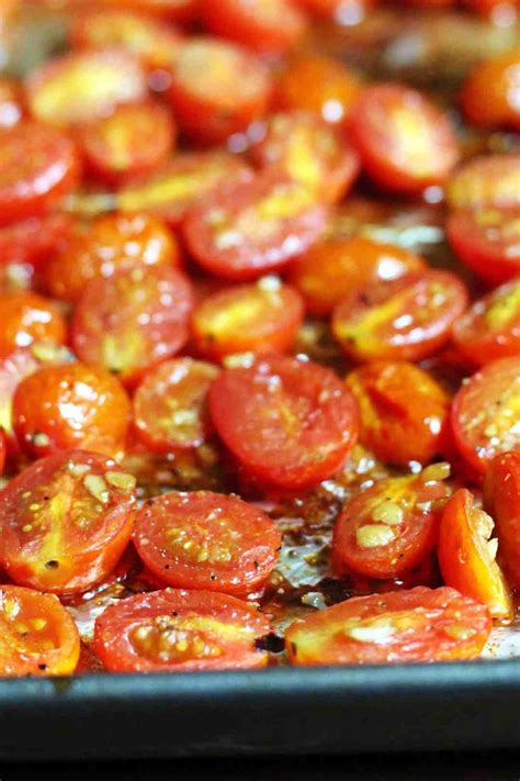 Balsamic Roasted Cherry Tomatoes The Healthy Toast