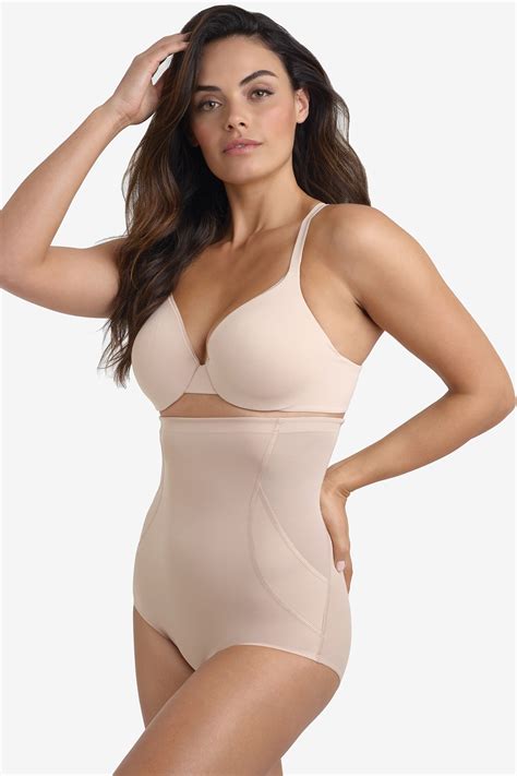 Miraclesuit Fit And Firm Hi Waist Brief 2355 Womens