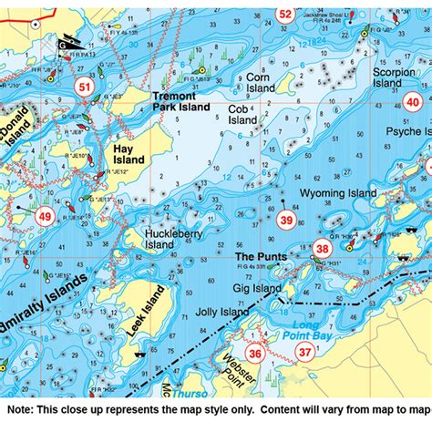 Lake Cumberland Fishing Map Wholesale Marine