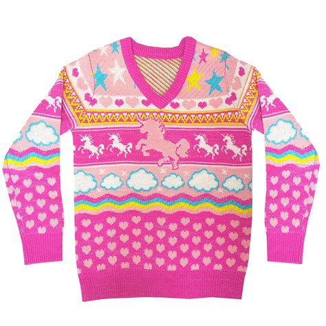 Magical Unicorn Knitted Jumper / Cheesy Christmas Jumpers