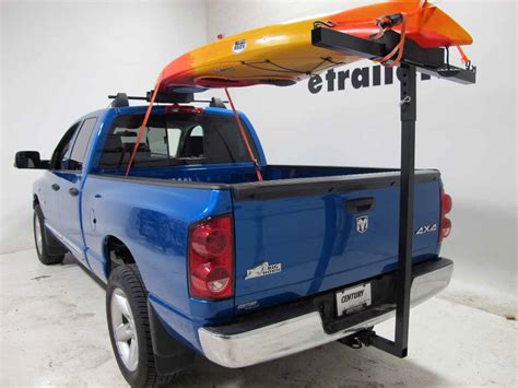 A roof rack is a collection of poles fixed on the roof of a vehicle with the aim of carrying large luggage such as a kayak or canoe. NY NC: Access Canoe rack design for truck