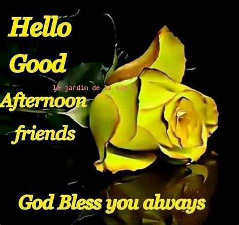 Here we have may god bless you always text messages, wishes, quotes and status collection for you. Hello Good Afternoon Friends, God Bless You Always ...