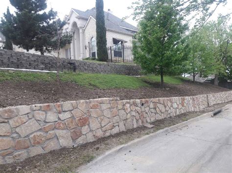 Carrollton Retaining Wall Jcl Landscape Service Dallas