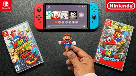Super Mario 3d World Vs Super Mario Odyssey Nintendo Switch Youtube