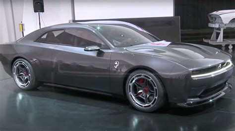 Heres What The Dodge Charger Daytona Srt Ev Concept Sounds Like