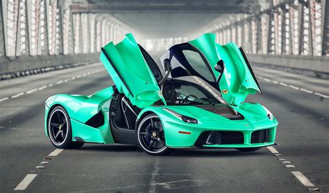 Compared to the mclaren p1 and porsche 918 spyder which are frequently ordered in exceptionally bright colours, it's hard to find a ferrari laferrari that isn't red, black or yellow. LaFerrari Speciale Tiffany Blue﻿1700x1001 : carporn