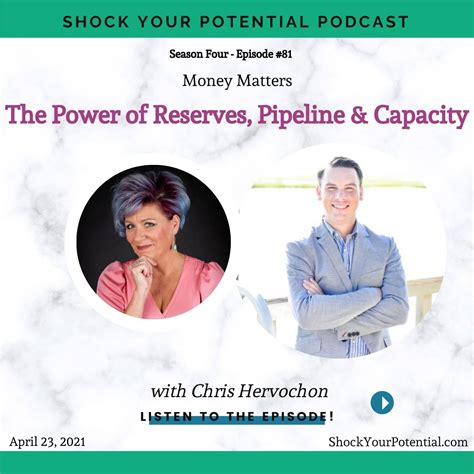 The Power Of Reserves Pipeline And Capacity Chris Hervochon Shock