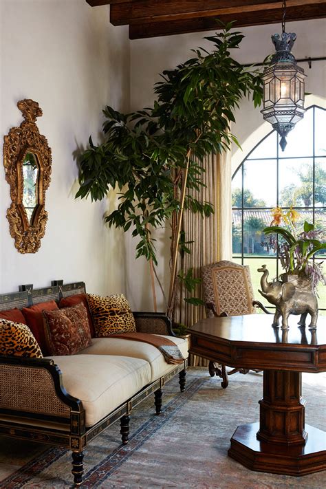 Montecito Estate Amanda Masters Design Colonial Decor Living Room