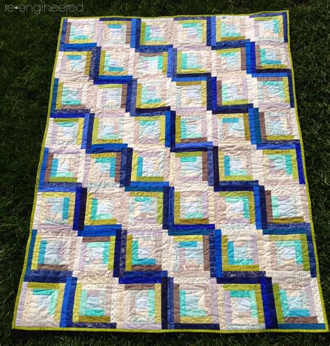 re•engineered: quilts | Quilts, Log cabin quilts, Baby quilts