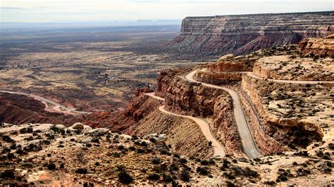 Moki Dugway Switchbacks In Valley Of The Gods Utah Roadtrip