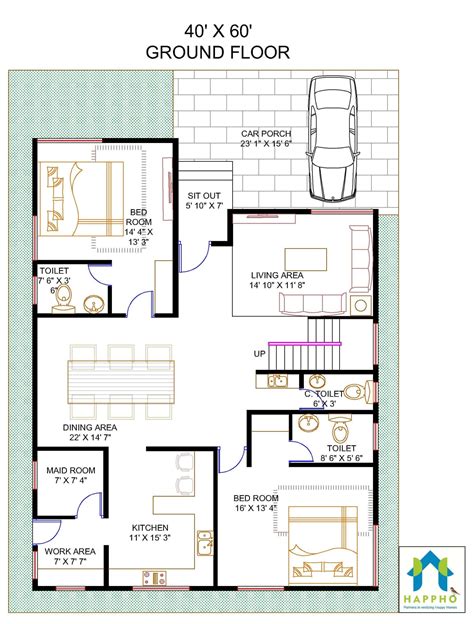 40 X 60 House Plans Home Interior Design