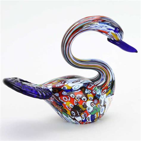 Murano Glass Swan Glass Swan Figurine Glass Of Venice