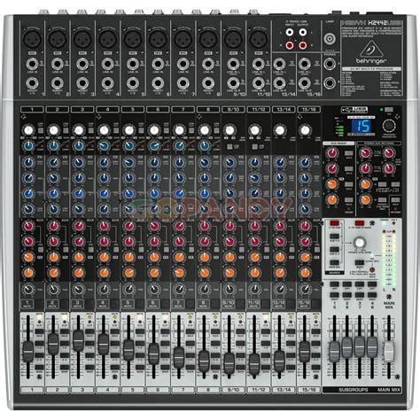 Behringer Xenyx X2442usb 24 Input Usb Audio Mixer With Effects
