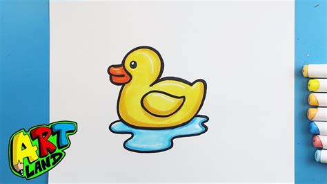 How To Draw A Rubber Ducky Youtube
