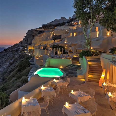 Santorini Beautiful Hotels Romantic Places Most Romantic Places