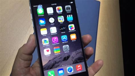 Iphone 6 Plus Hands On Youtube