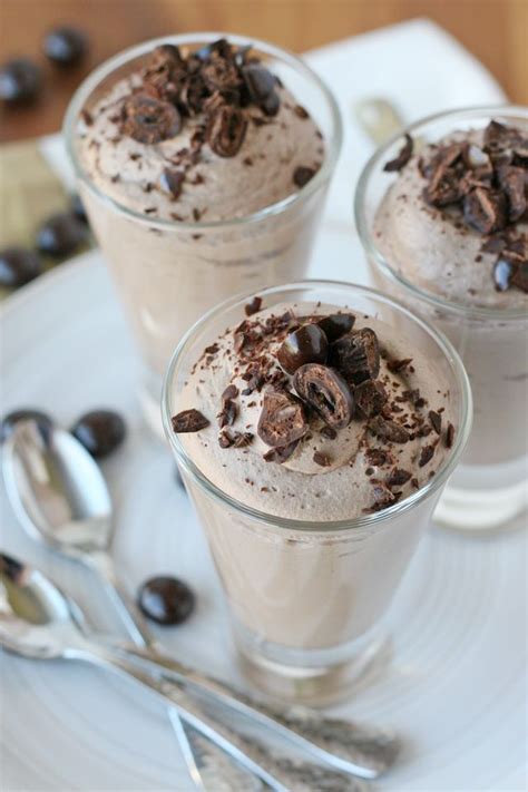 Delicious Homemade CHOCOLATE MOCHA MOUSSE Creamy Fluffy Perfection