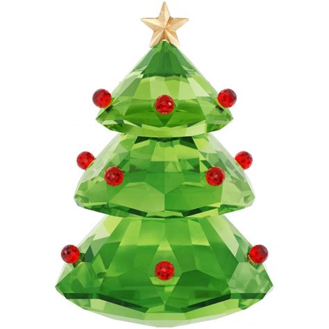 Swarovski Swarovski Crystal Green Christmas Tree Collectables From