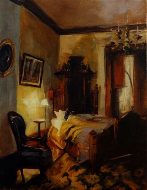 Jonelle Summerfield Oil Paintings Victorian Bedroom