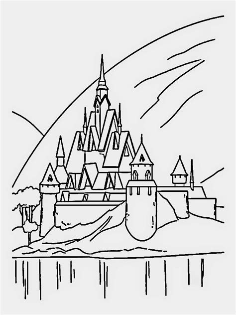 No disney theme can be complete without the much loved and very beautiful disney princesses. Disneyland Castle Coloring Page - Coloring Home