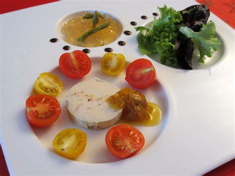 Assiette de foie gras et ses accompagnements Diet Délices