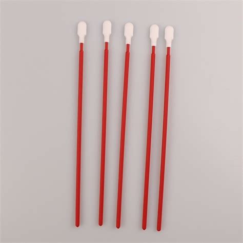 Mm Long Handle Cleanroom Polyester Tip Swab For Pcb Cleaning