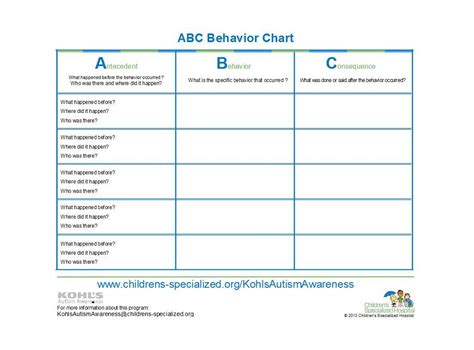 42 Printable Behavior Chart Templates For Kids Template Lab For
