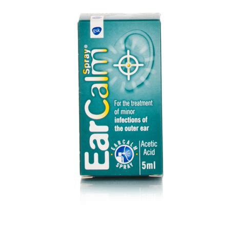 Earcalm Spray 5ml Ear Infection Chemist Direct