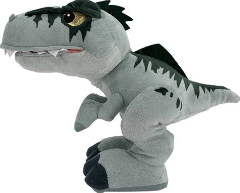 Jurassic World Dominion Chompin’ Action Giganotosaurus Plush Dinosaur Figure Soft Doll With